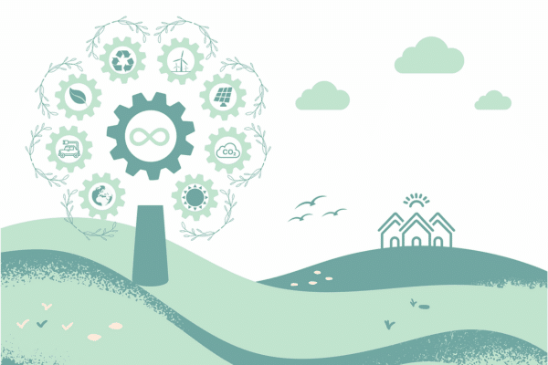 Actions de développement durable en entreprise